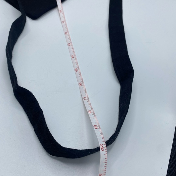 AVEDA Natural Canvas Crossover Sling Bags Set If 2 Black - Picture 5 of 5